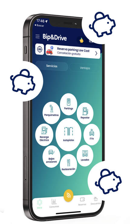 Todo sobre los descuentos de la App de Bip&Drive