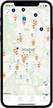 Paga con la App y acumula descuentos