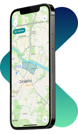 mapa de zona ZBE en zaragoza